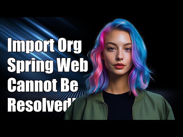 import org.springframework.web cannot be resolved (gradle)