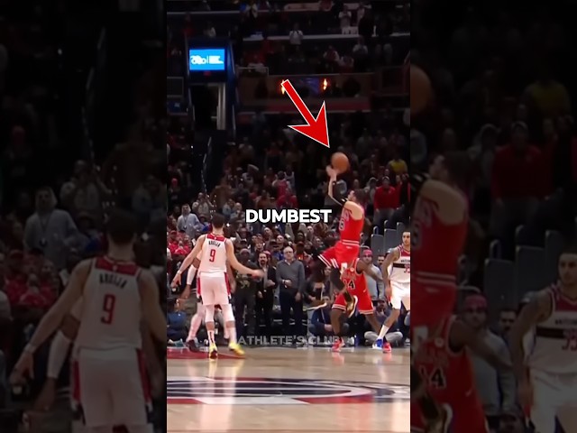 Dumbest Shot Attempt?! #shorts #nba #basketball