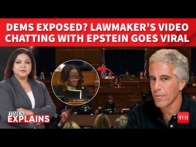 On Cam: Dem Plaskett 'Caught' Texting Epstein During Congress Hearing; Conspiracy Against Trump?