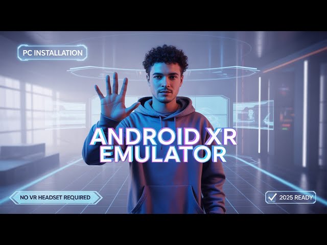 How to Use Android XR Headset Emulator on PC (2025) | VR/AR Emulator Setup