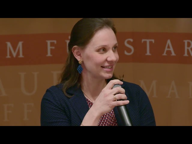 Podium "Familienwerte" mit Michael Ragg, Dr. Raphael und Victoria Bonelli