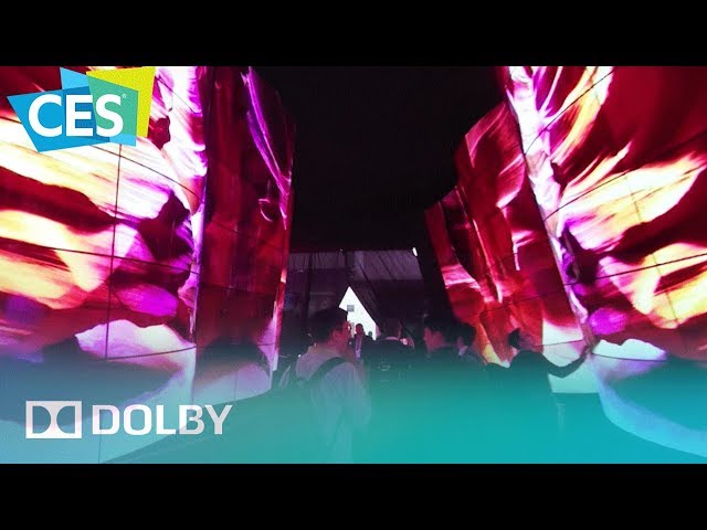 CES 2018: LG OLED Canyon In 360 With Dolby Vision And Atmos | Dolby