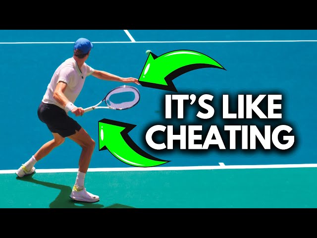The Secret Behind Sinner’s Insane Forehand Power (The Whip Forehand Explained)