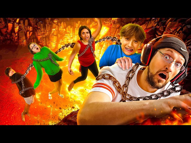 FGTeeV is Chained Together for a Day 😂