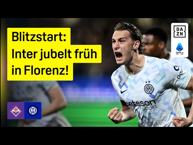 Esposito scores after one minute: Fiorentina - Inter | Matchday 30 | Serie A | DAZN Highlights