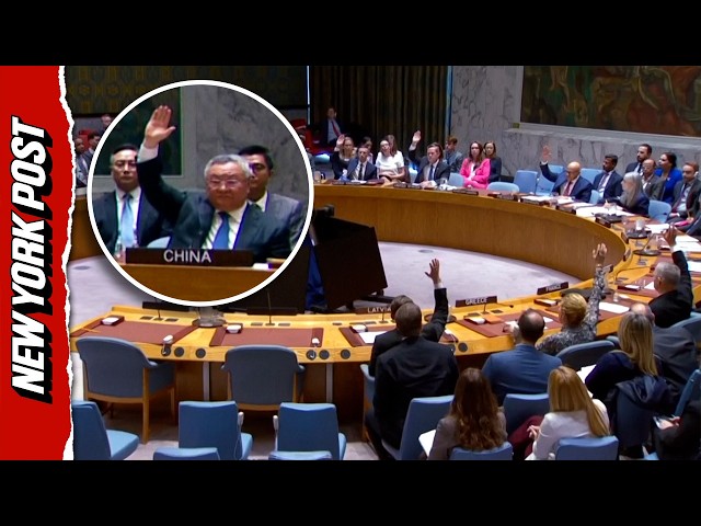 Russia, China TORPEDO UN Security Council Resolution To Reopen Strait of Hormuz