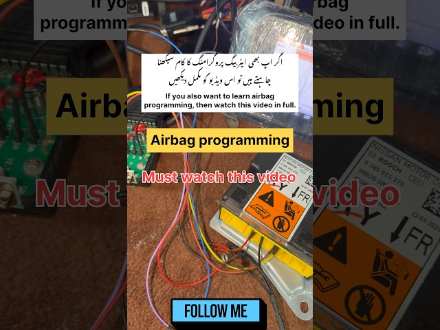 💯 How to program nissan airbag module400tipssolution#programming #automotive#fblifestyle #mechanic