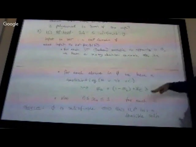 AOR Lecture 23: integer programming is NP-complete