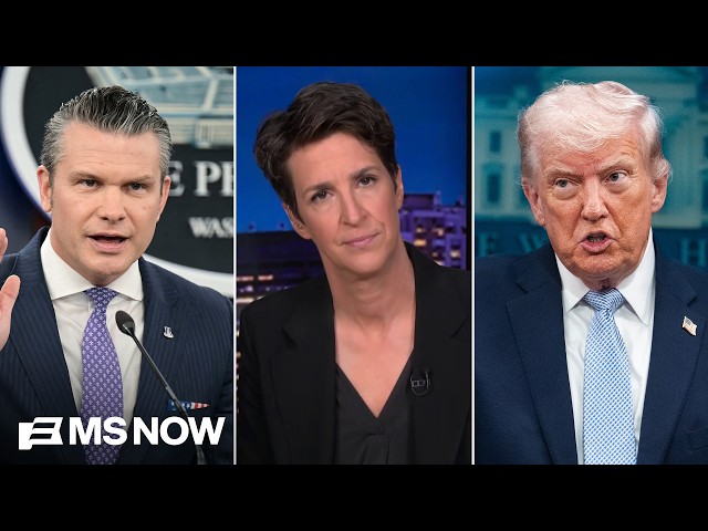 Maddow: U.S. military fights war on two fronts: Iran and Trump incompetence