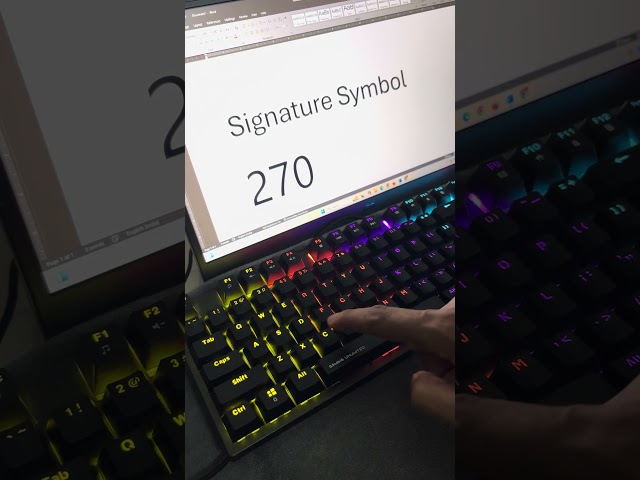 The Best Signature Shortcuts for Your Computer