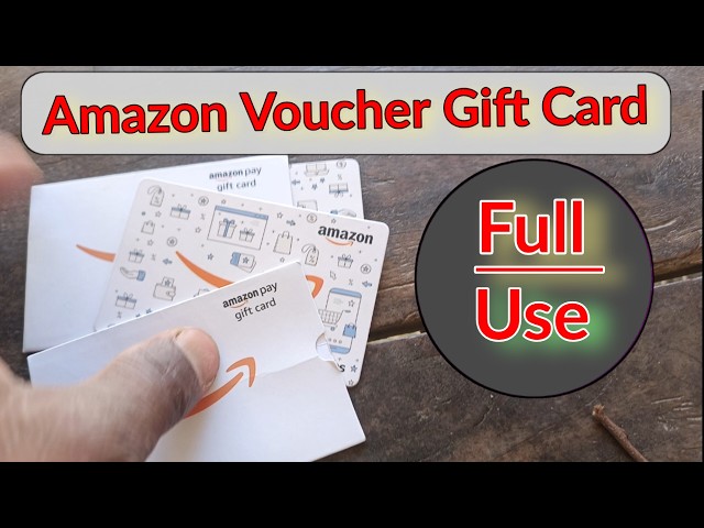 Amazon Shopping Voucher Gift Card || Amazon Voucher Gift Card How To Use || Amazon Voucher Kaise Use
