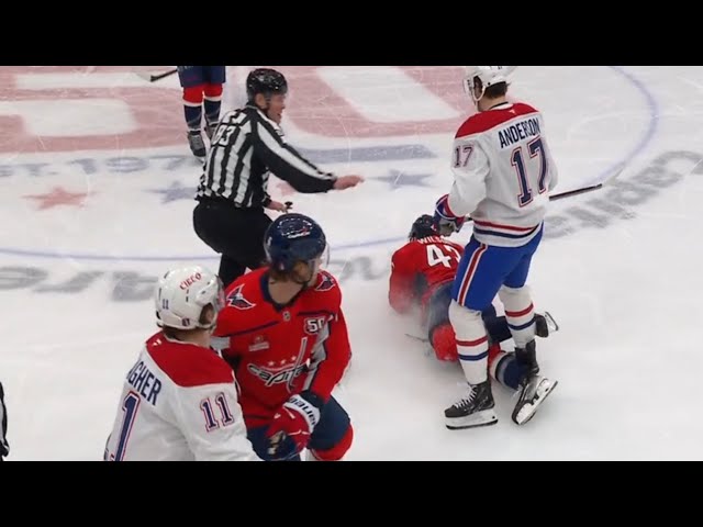Josh Anderson Not Happy With Penalty On Tom Wilson