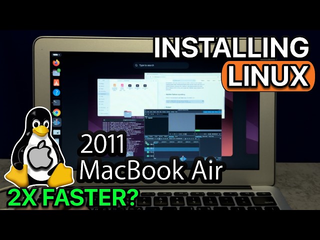 Linux on Old Macbooks is INSANE!