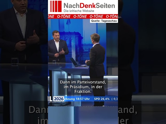 Klingbeil: "It's about responsibility"