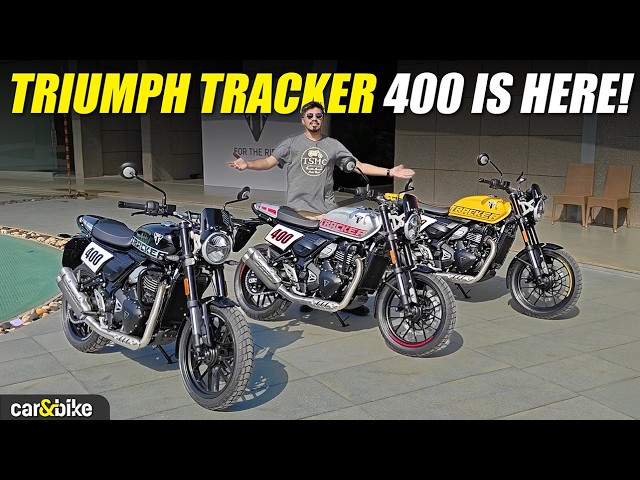 Triumph Tracker 400 First Look | Triumph’s Newest Bike in India