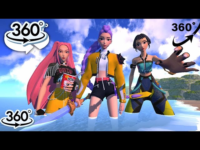 HOW,S ITS DONE /360° KPop Demons Hunter Movie Compilation 2 ! | VR 4K