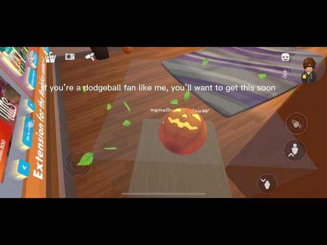 NEW PUMPKIN DODGEBALL SKIN!! :Current Rec Room Weekly: Orange you glad I didn’t say pumpkin?