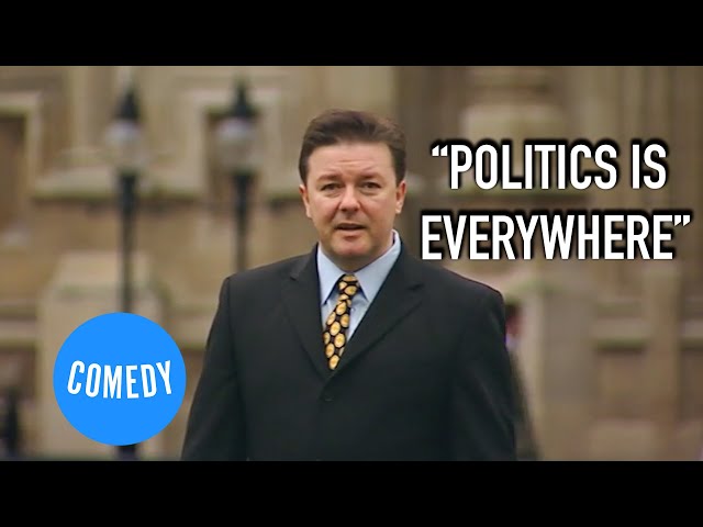 Ricky Gervais' Hilarious Sketch On Politics | Politics | Universal Comedy