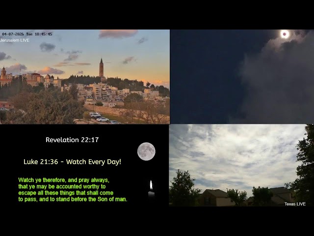 Watch Every Day! Exodus 2025-2026 Rapture Journey