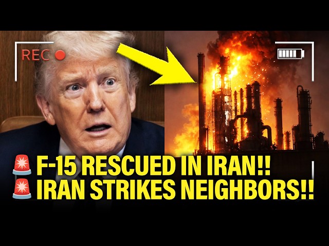 🚨F-15 CREW MEMBER RESCUED IN IRAN…WAR RAGES!!!!