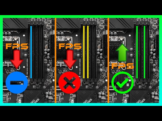 How to Setup Dual Channel RAM | GET MORE FPS