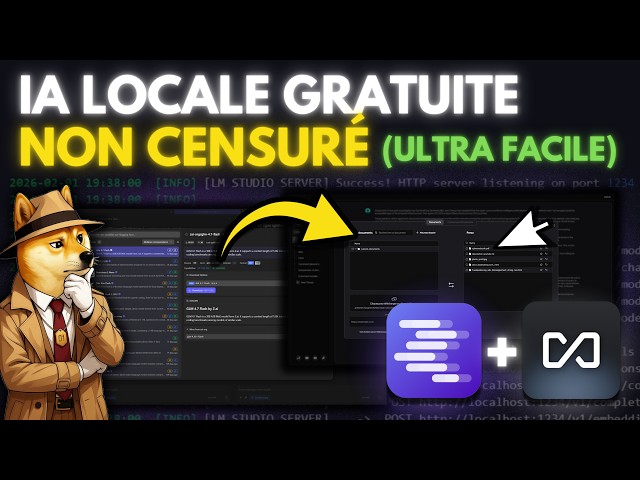 Comment Avoir une IA Privée et NON CENSURÉE Gratuitement sur ton PC (LM Studio + AnythingLLM)
