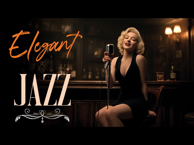 Elegant Vintage Jazz Bar – Timeless Sounds from the Golden Era
