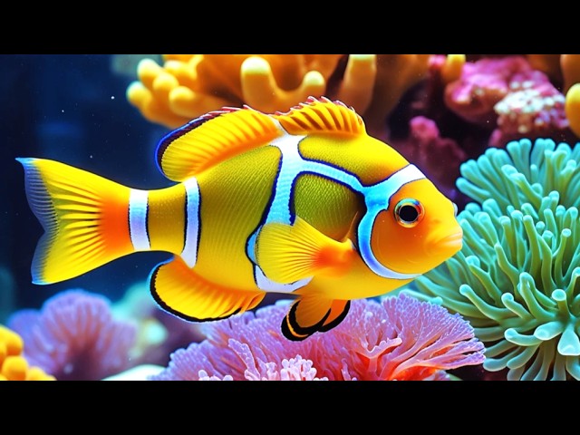 The Best 4K Aquarium - Dive Into The Mesmerizing Underwater Realm, Sea Jellyfish, Coral Reefs . #7