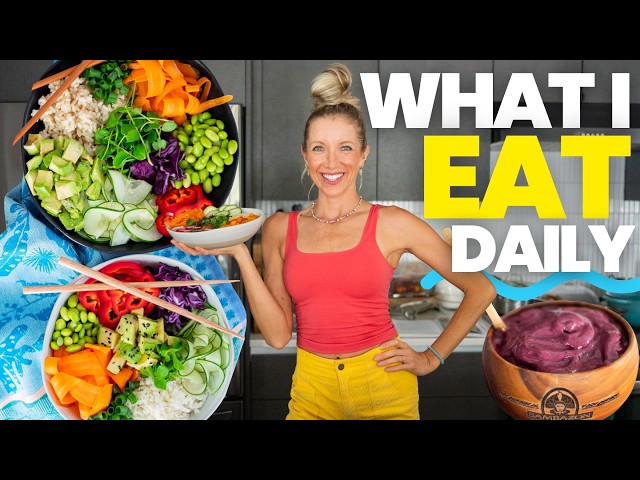 What I Eat in a Day to Stay Lean & Energized (Plant-Based)