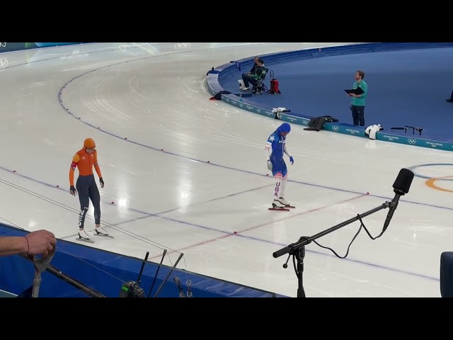 Femke Kok ~ Gold 🥇and Olympic record ! Milano Speed Skating Stadium. 🎉🇳🇱