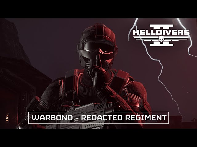 Helldivers 2 – Redacted Regiment Warbond
