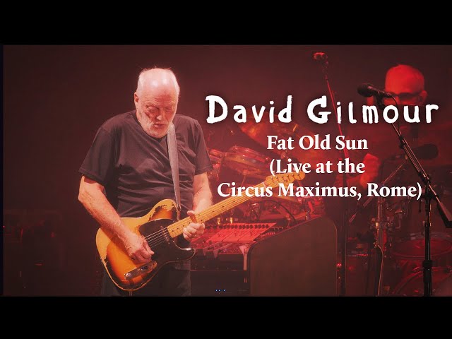 David Gilmour - Fat Old Sun (Live at the Circus Maximus, Rome)