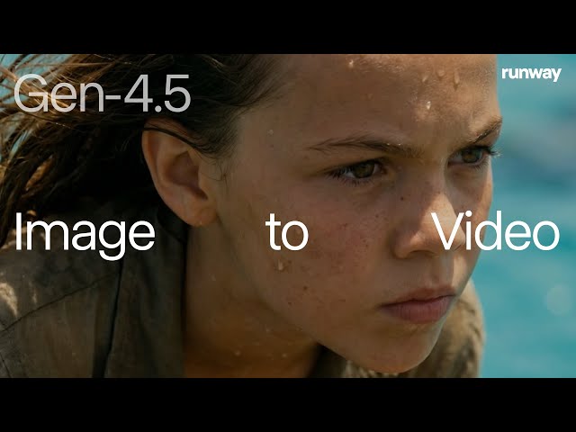 Introducing Gen-4.5 Image to Video | Runway