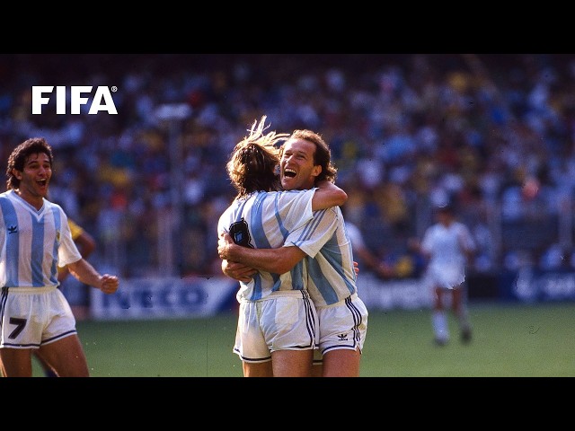 1990 FIFA World Cup Goals | Every Round of 16 Goal & Highlights