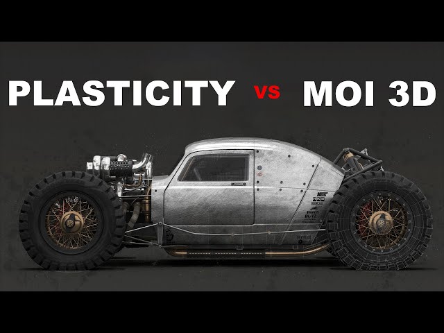 Plasticity 3D vs MoI 3D 2025: Which Software is BETTER for 3D Modeling?