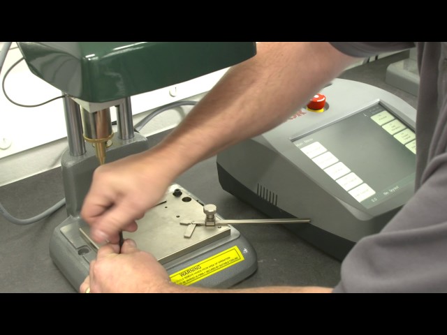 Fitting a Metal Label Marking Fixture