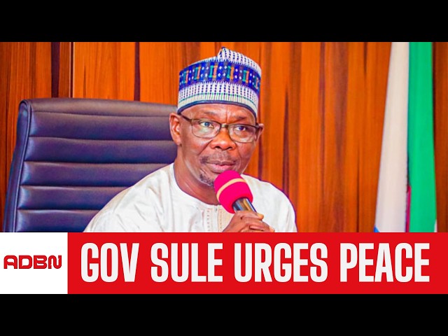 Gov  Sule Pushes For Peaceful APC Primaries
