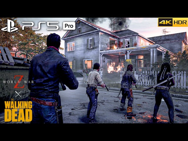 World War Z: The Walking Dead DLC (PS5 PRO) Gameplay Walkthrough Full Game [4K 60FPS HDR]