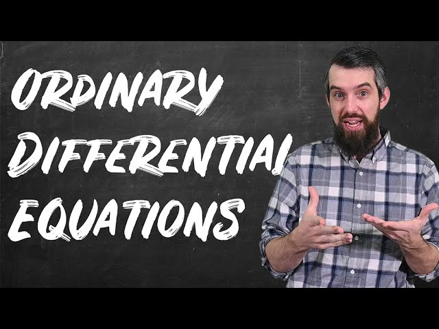 What is a DIFFERENTIAL EQUATION??   **Intro to my full ODE course**