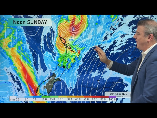 NZ: Bit of an unsettled week, but a tropical cyclone this weekend