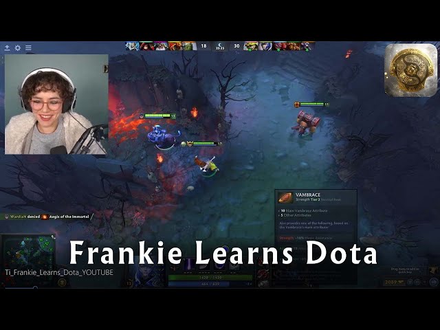 Frankie Learns Dota