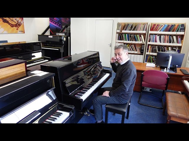 Second Hand Ritmuller EU112S Upright Piano Demonstraiuon & Review | Piano For Sale At Rimmers Music