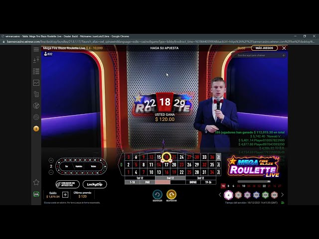 MEGA Record ENORME Mega Fire Blaze Roulette Live