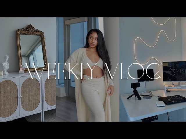 A Week And A Life As A Black Content Creators | UGC Content, Cleaning Apartment, City Walks