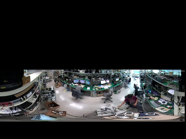IDIS Center SuperFisheye #ExportVideo #Ceiling #VR-Test