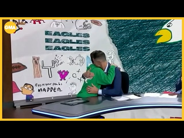 Father and son share special moment on World Autism Awareness Day