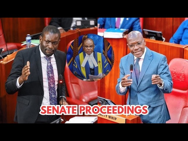 Live: Fireworks in Senate as Sakaja Appears