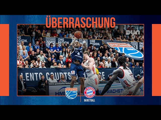 Highlights: SYNTAINICS MBC - FC Bayern München Basketball | easyCredit BBL | Dyn Basketball