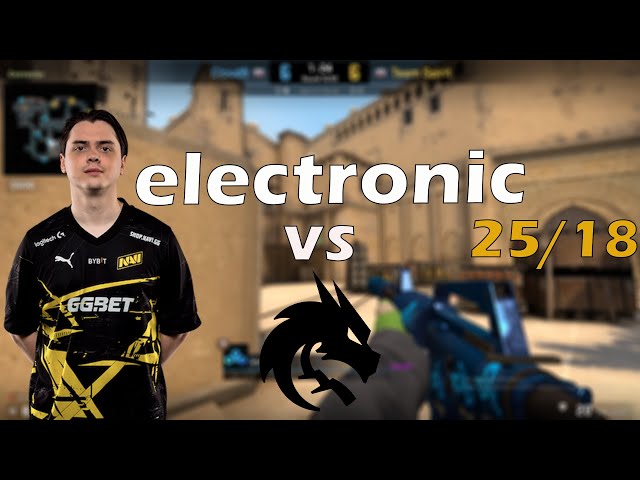 CS:GO POV Demo Cloud9 electronic (25/18) vs Spirit (de_mirage) @ RES BLAST Premier Qualifier