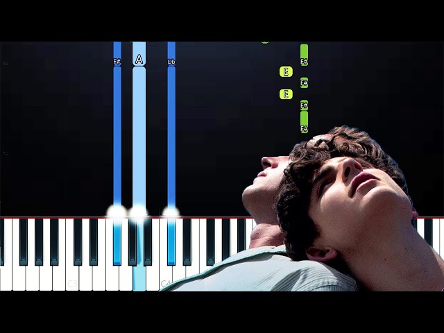 Sufjan Stevens - Mystery of Love (Piano Tutorial)